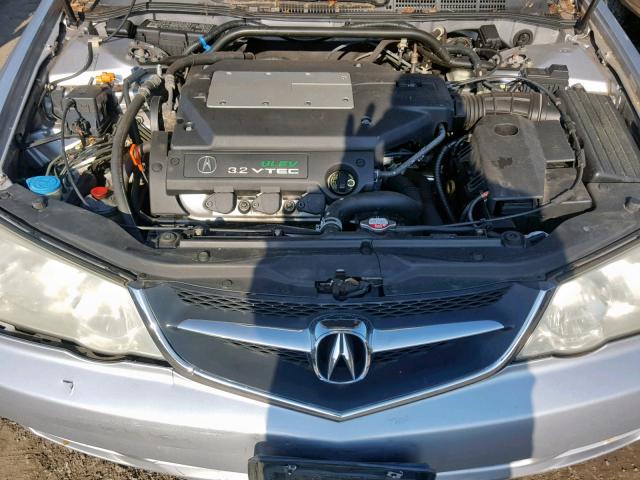 19UUA56602A045817 - 2002 ACURA 3.2TL SILVER photo 7