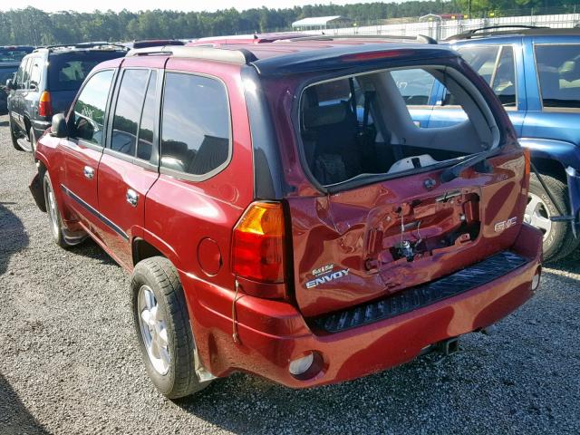 1GKDS13S472295234 - 2007 GMC ENVOY BURGUNDY photo 3