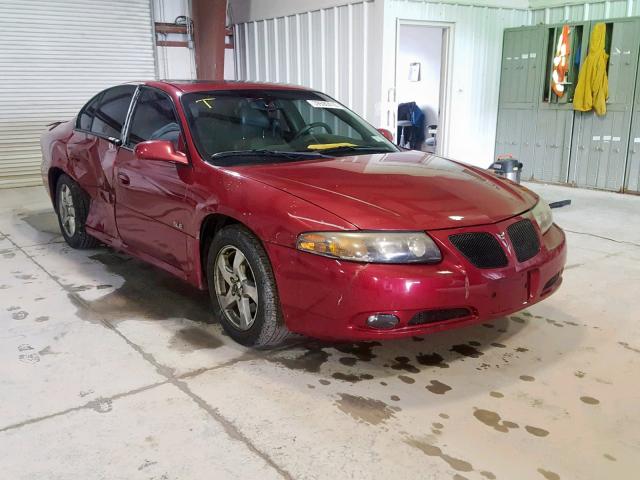 1G2HY52K05U174419 - 2005 PONTIAC BONNEVILLE RED photo 1