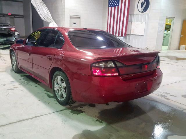 1G2HY52K05U174419 - 2005 PONTIAC BONNEVILLE RED photo 3