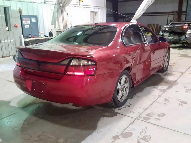 1G2HY52K05U174419 - 2005 PONTIAC BONNEVILLE RED photo 4