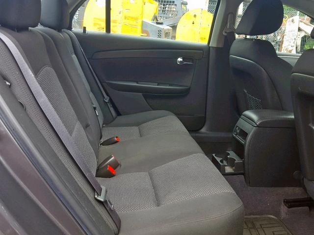 1G1ZC5E18BF328997 - 2011 CHEVROLET MALIBU 1LT GRAY photo 6