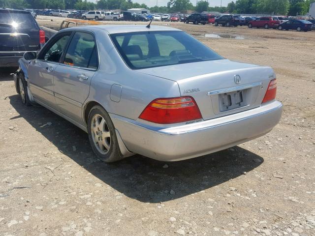 JH4KA96672C008795 - 2002 ACURA 3.5RL SILVER photo 3