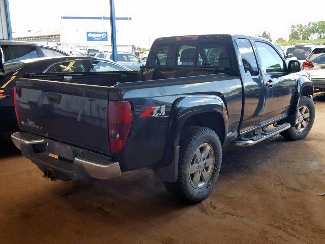 1GCDT19E998133755 - 2009 CHEVROLET COLORADO BLACK photo 4