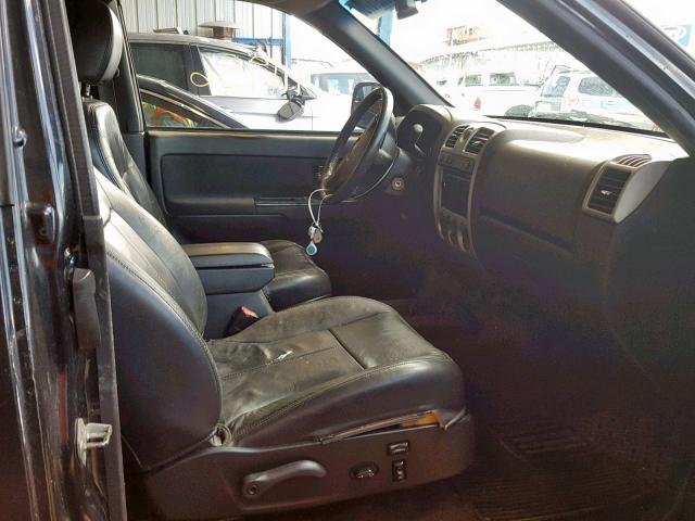 1GCDT19E998133755 - 2009 CHEVROLET COLORADO BLACK photo 5