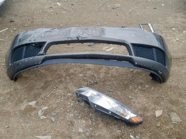 KNAFU4A29A5241319 - 2010 KIA FORTE EX GRAY photo 9