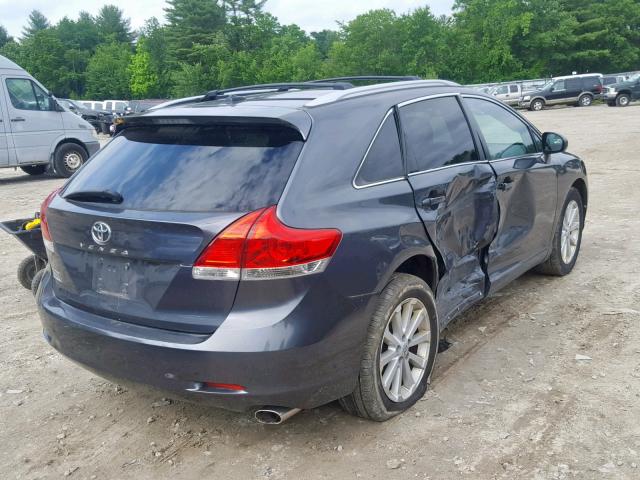 4T3ZE11A69U009235 - 2009 TOYOTA VENZA GRAY photo 4