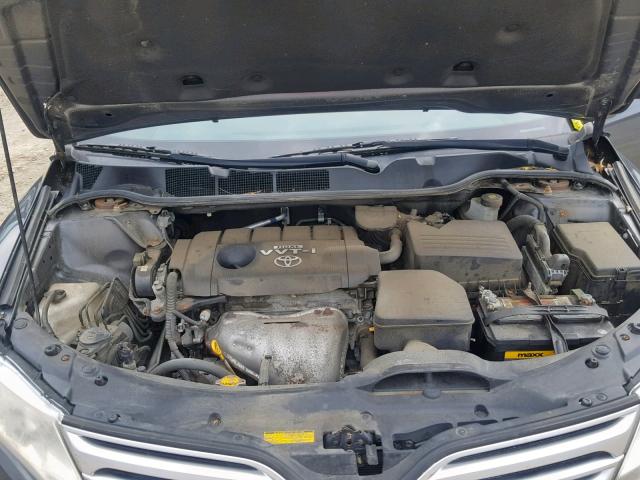 4T3ZE11A69U009235 - 2009 TOYOTA VENZA GRAY photo 7