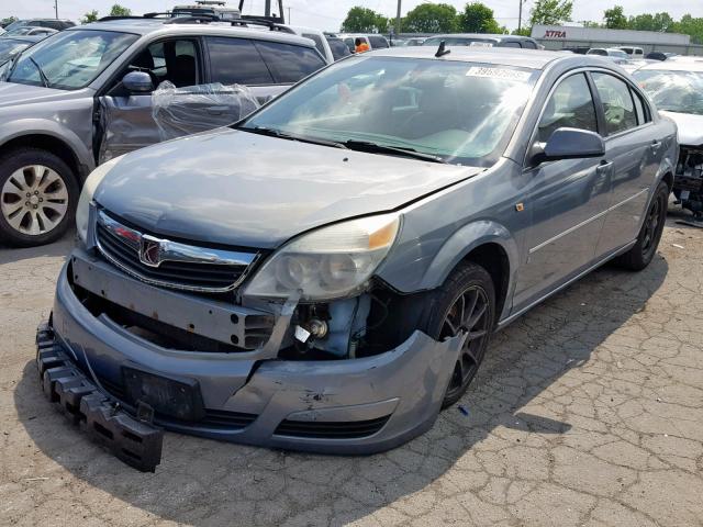 1G8ZS57N47F189785 - 2007 SATURN AURA XE BLUE photo 2