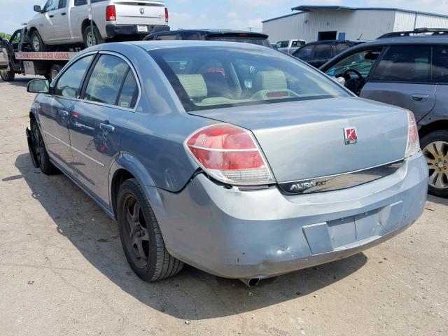 1G8ZS57N47F189785 - 2007 SATURN AURA XE BLUE photo 3