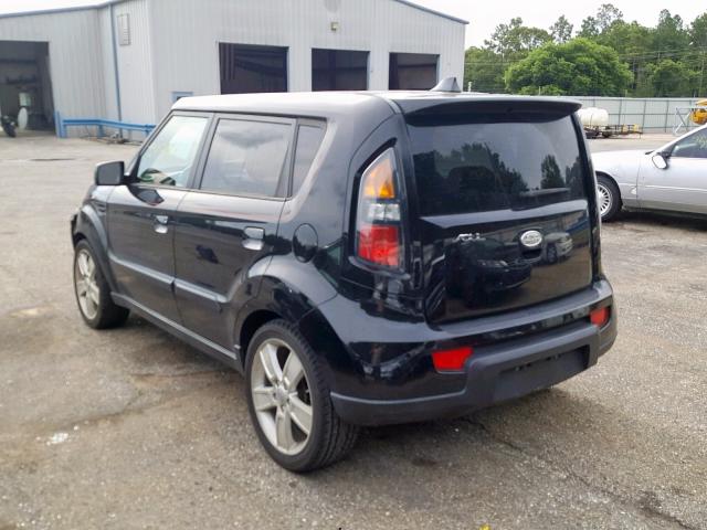 KNDJT2A2XA7115009 - 2010 KIA SOUL BLACK photo 3