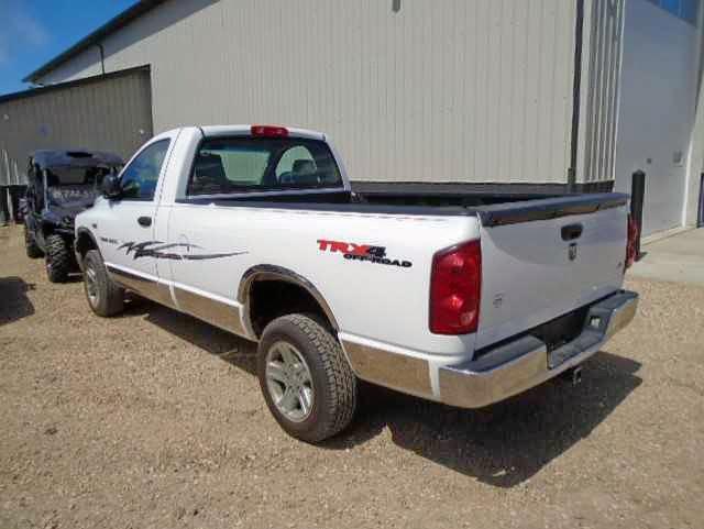 1D7HU16287J513139 - 2007 DODGE RAM 1500 S WHITE photo 3