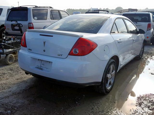 1G2ZH57N794103795 - 2009 PONTIAC G6 GT WHITE photo 4