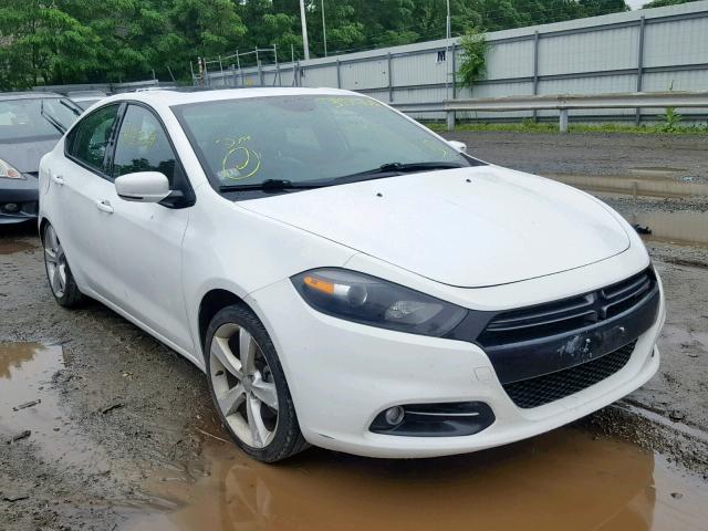 1C3CDFCB3DD341350 - 2013 DODGE DART LIMIT WHITE photo 1