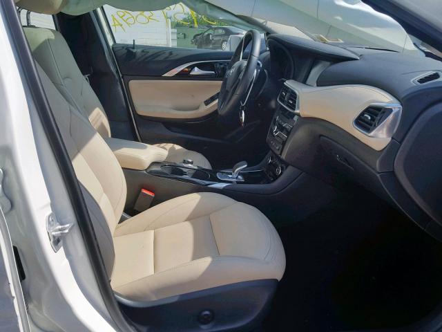 SJKCH5CR6JA044011 - 2018 INFINITI QX30 BASE WHITE photo 5