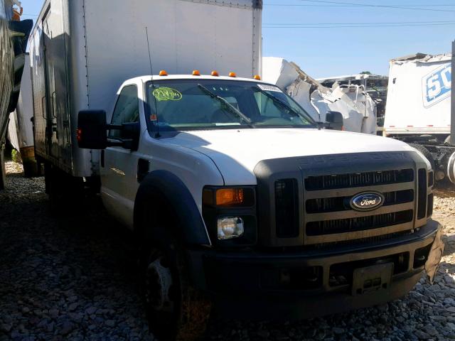 1FDAF56R68EC97419 - 2008 FORD F550 SUPER WHITE photo 1