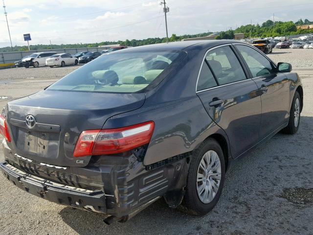 4T1BE46K57U723190 - 2007 TOYOTA CAMRY NEW GRAY photo 4