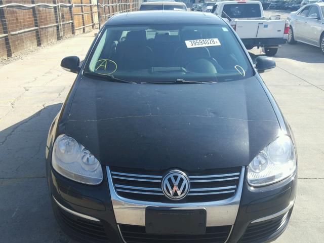 3VWEF81K07M076129 - 2007 VOLKSWAGEN JETTA WOLF BLACK photo 9