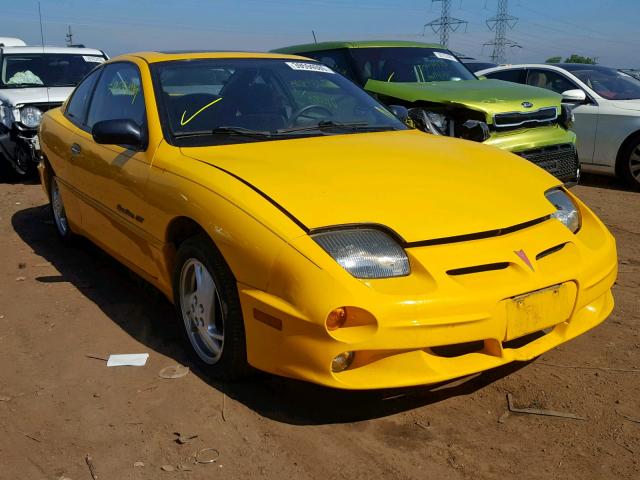 1G2JD12F627257419 - 2002 PONTIAC SUNFIRE GT YELLOW photo 1