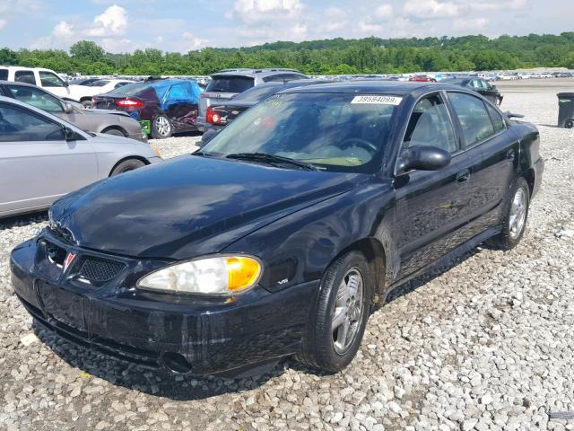 1G2NF52E14C248566 - 2004 PONTIAC GRAND AM S BLACK photo 2