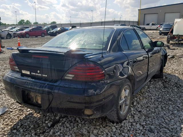 1G2NF52E14C248566 - 2004 PONTIAC GRAND AM S BLACK photo 4
