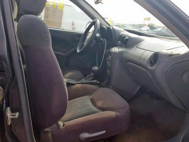 1G2NF52E14C248566 - 2004 PONTIAC GRAND AM S BLACK photo 5