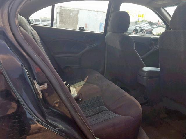 1G2NF52E14C248566 - 2004 PONTIAC GRAND AM S BLACK photo 6