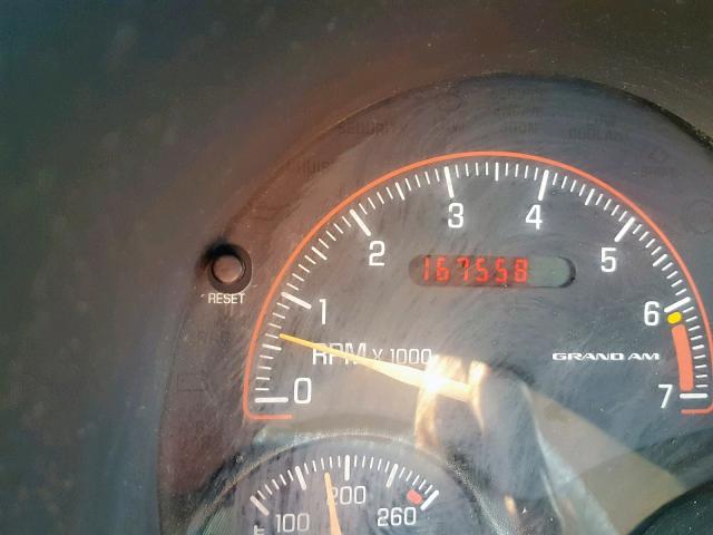 1G2NF52E14C248566 - 2004 PONTIAC GRAND AM S BLACK photo 8