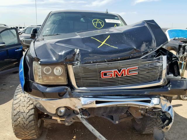 3GTEK33369G207685 - 2009 GMC SIERRA K15 BLUE photo 7