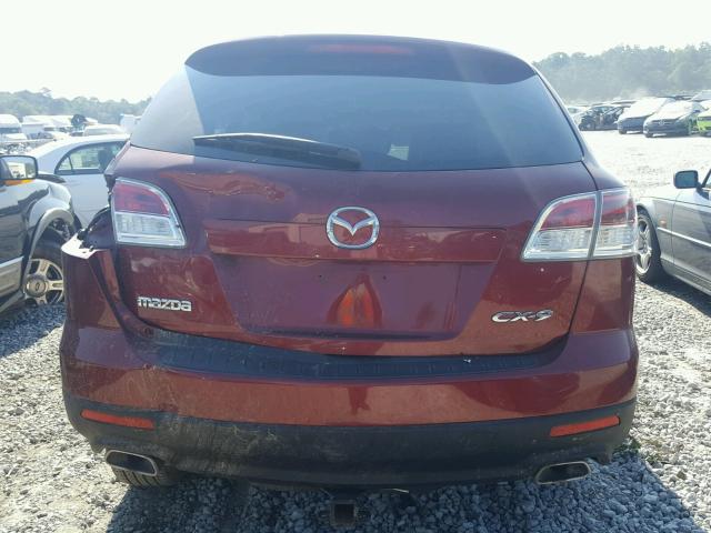 JM3TB38A590178948 - 2009 MAZDA CX-9 RED photo 9