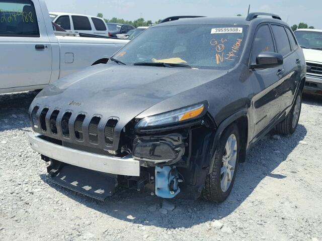 1C4PJLCB9JD612203 - 2018 JEEP CHEROKEE L CHARCOAL photo 2