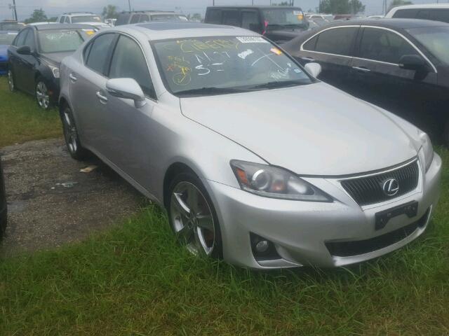 JTHBF5C28C5174387 - 2012 LEXUS IS 250 SILVER photo 1