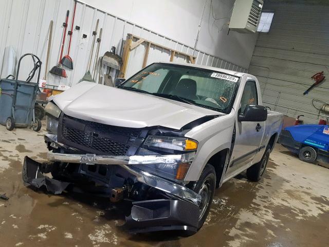 1GCCS148268287042 - 2006 CHEVROLET COLORADO SILVER photo 2