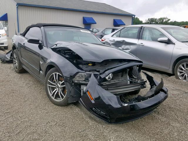 1ZVBP8FFXE5313269 - 2014 FORD MUSTANG GT BLACK photo 1