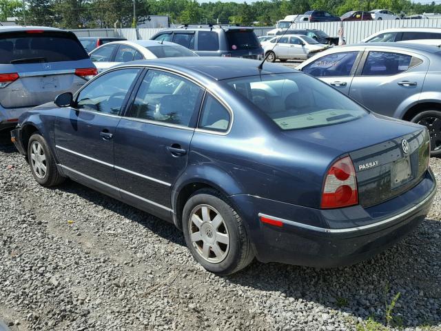 WVWPD63B74P248357 - 2004 VOLKSWAGEN PASSAT GLS GRAY photo 3