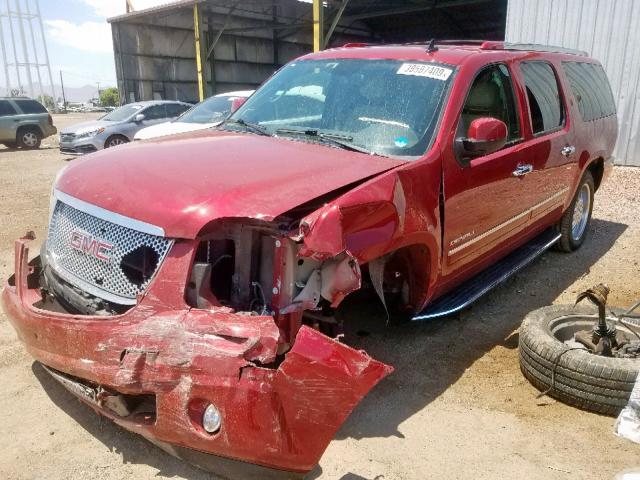 1GKS2MEF2ER172531 - 2014 GMC YUKON XL D RED photo 2