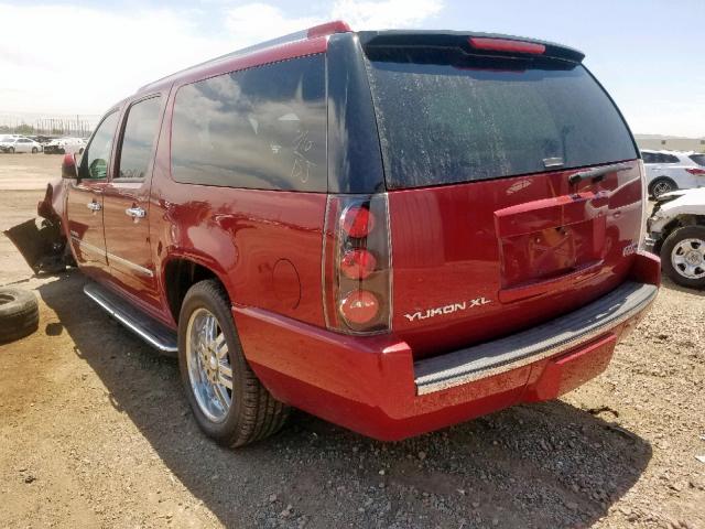 1GKS2MEF2ER172531 - 2014 GMC YUKON XL D RED photo 3