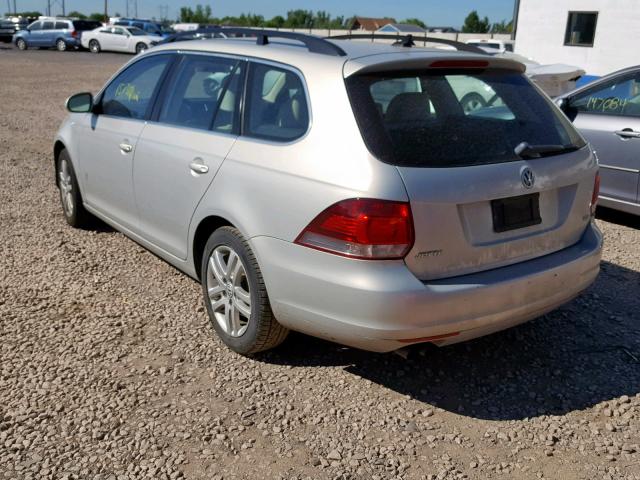 3VWPL7AJ6BM605465 - 2011 VOLKSWAGEN JETTA TDI SILVER photo 3