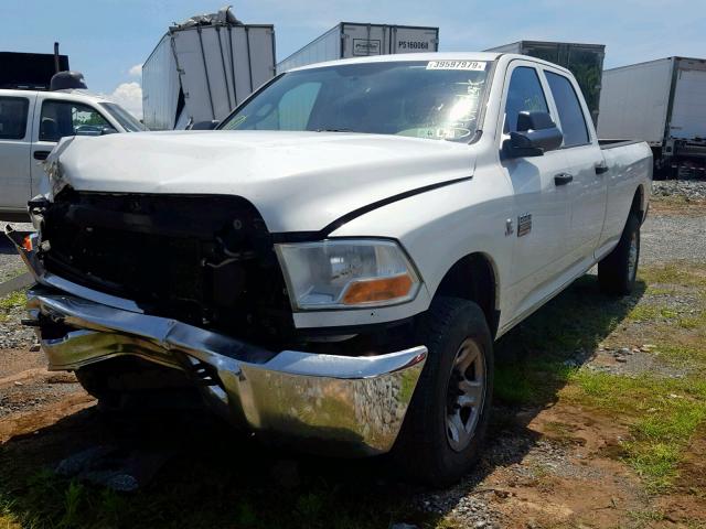 3C6UD5HL9CG142517 - 2012 DODGE RAM 2500 S WHITE photo 2