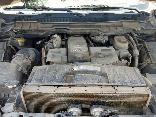 3C6UD5HL9CG142517 - 2012 DODGE RAM 2500 S WHITE photo 7