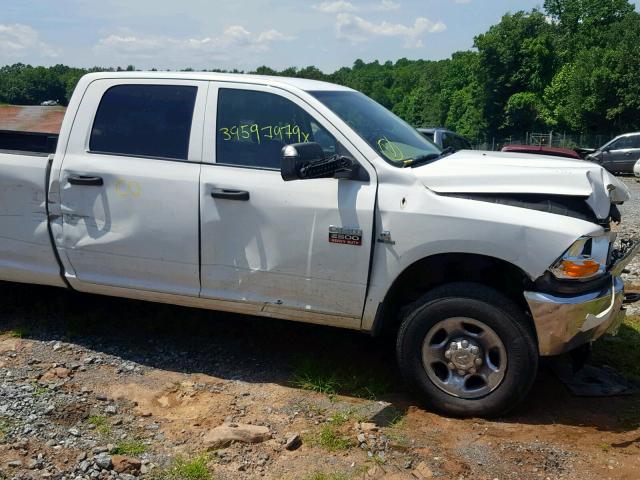 3C6UD5HL9CG142517 - 2012 DODGE RAM 2500 S WHITE photo 9