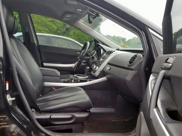 JM3ER29L070125022 - 2007 MAZDA CX-7 BLACK photo 5