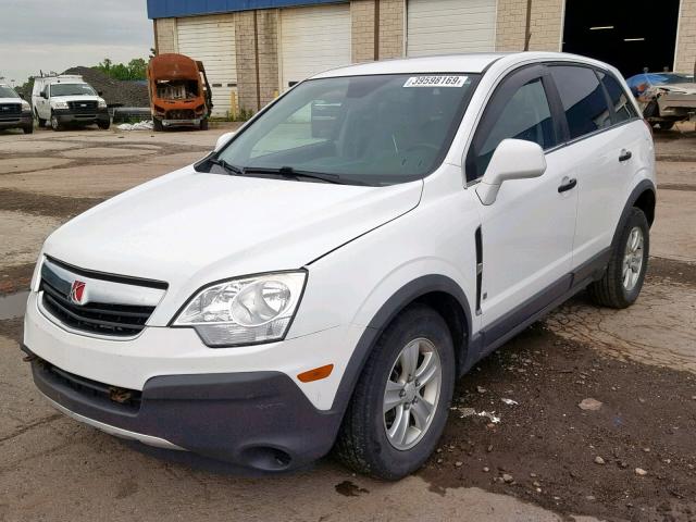 3GSCL33P79S524996 - 2009 SATURN VUE XE WHITE photo 2