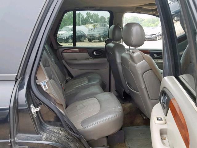 1GKDS13S442383910 - 2004 GMC ENVOY BLACK photo 6