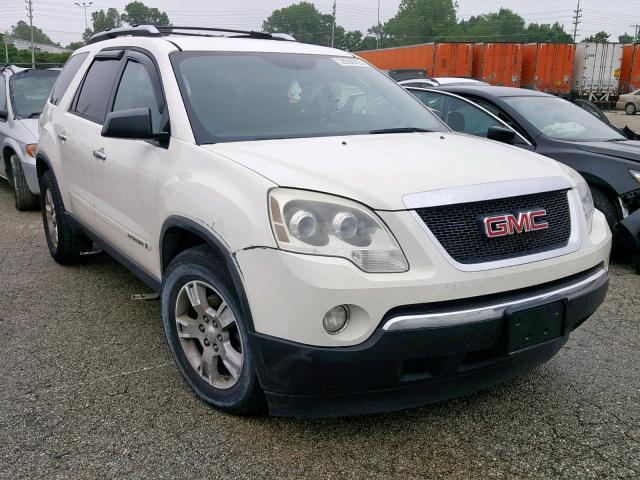 1GKEV13707J107502 - 2007 GMC ACADIA SLE WHITE photo 1