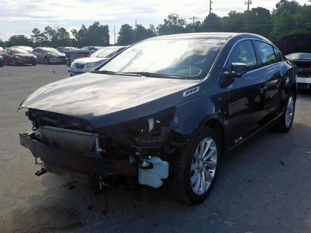 1G4GB5G33EF243405 - 2014 BUICK LACROSSE MAROON photo 2