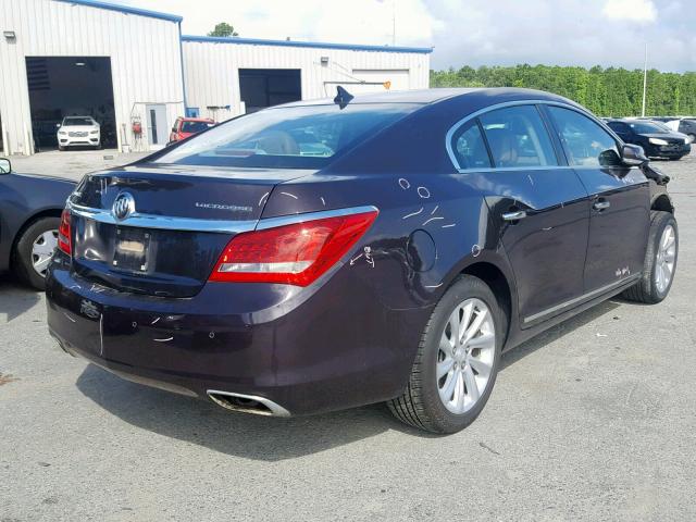 1G4GB5G33EF243405 - 2014 BUICK LACROSSE MAROON photo 4