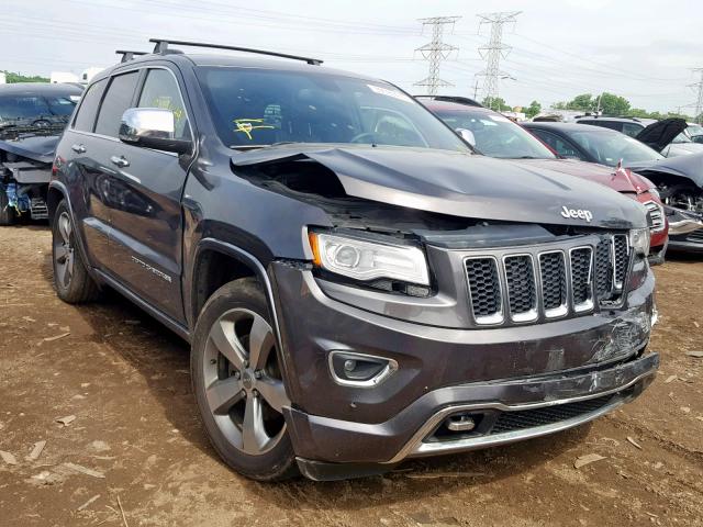 1C4RJFCG8EC134373 - 2014 JEEP GRAND CHER GRAY photo 1