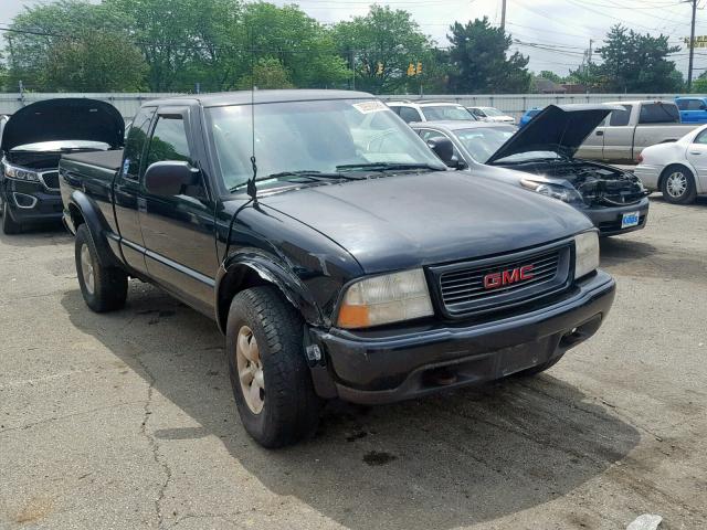 1GTCT19W3Y8219579 - 2000 GMC SONOMA BLACK photo 1