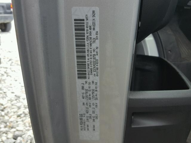 3C6TRVPG2GE126758 - 2016 RAM PROMASTER 银色 照片 10